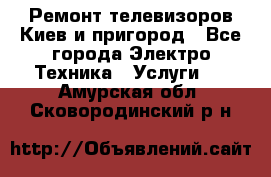 Ремонт телевизоров Киев и пригород - Все города Электро-Техника » Услуги   . Амурская обл.,Сковородинский р-н